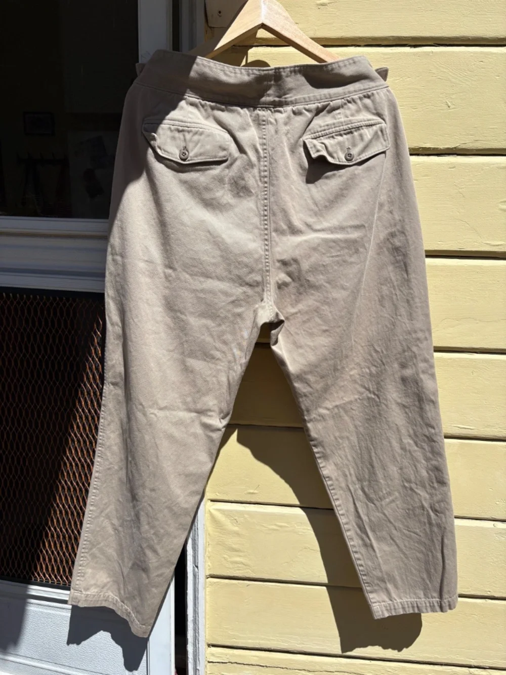 Todd Snyder Khaki Tan Men’s 34 Gurkha Trousers